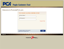 Tablet Screenshot of pca.iprint.visionps.com